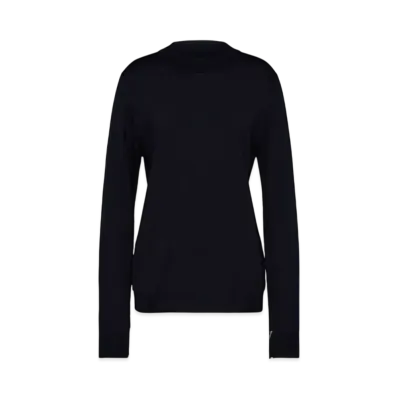 Maison Margiela Men's Merino Wool Sweater "Navy"