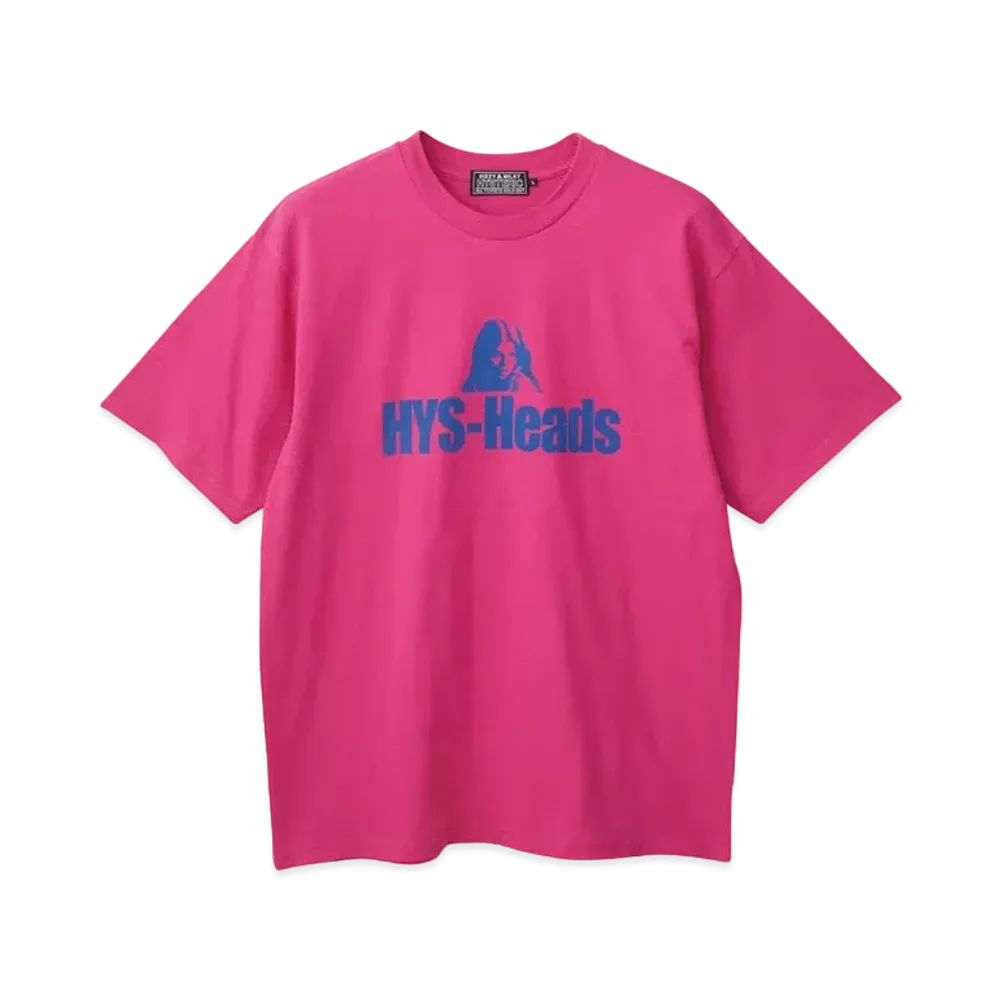 HYSTERIC GLAMOUR Hys-Heads Tee "Pink"