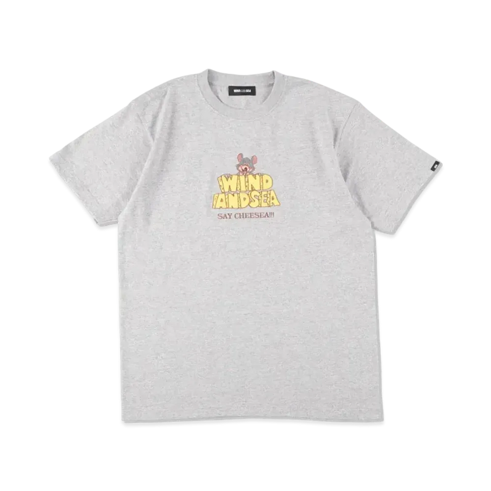 WIND AND SEA SAY CHEESEA (WDS-RAT) TEE "H.Gray