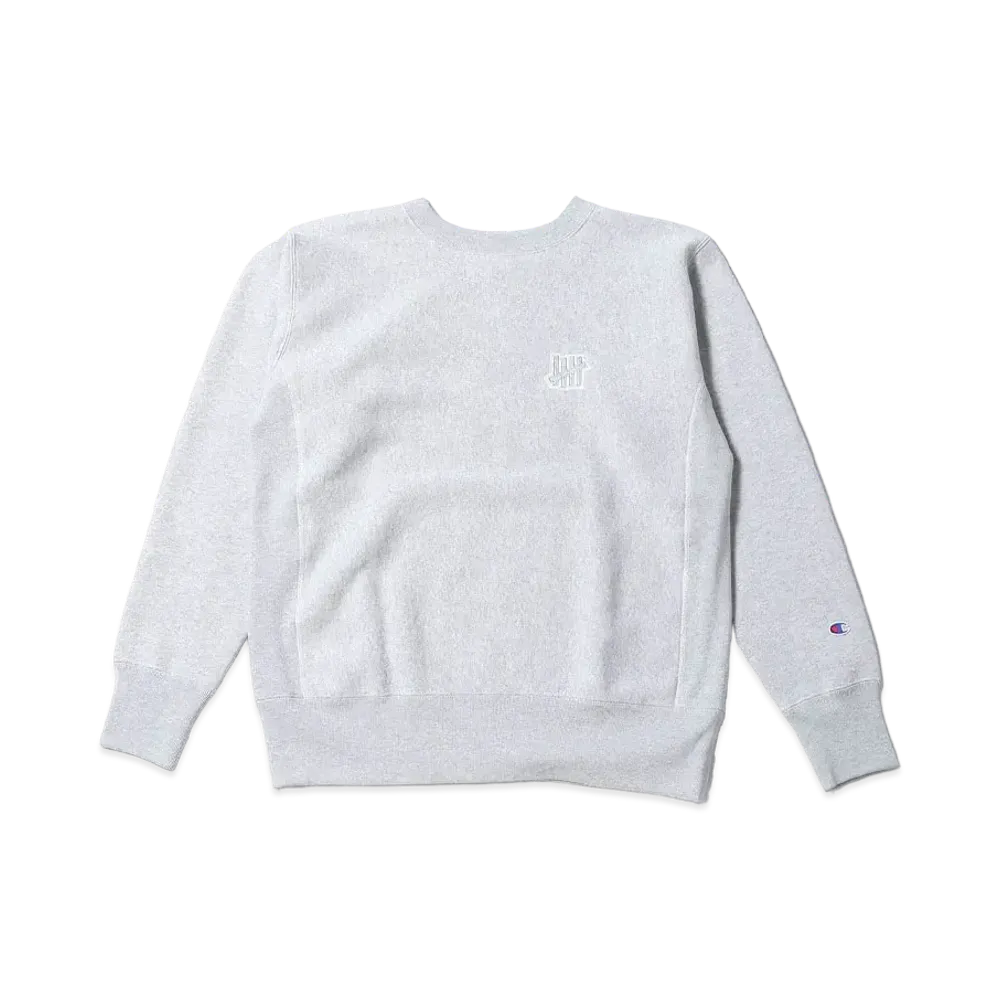 UNDEFEATED CHAMPION 5 STRIKE RW CREW SWEAT - C8-Q031 "Gray"