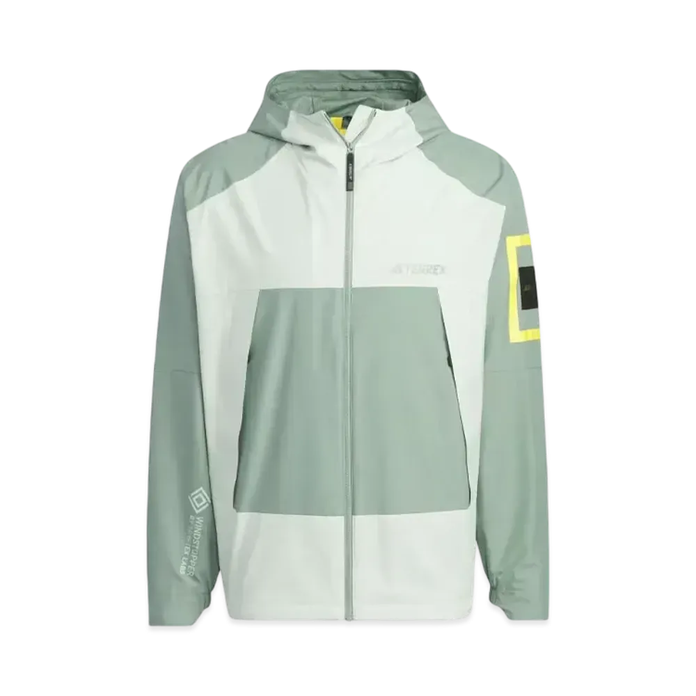adidas National Geographic Windstopper Jacket "Silver Green"