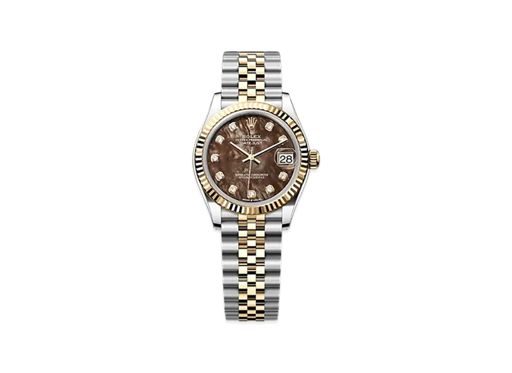 ROLEX Datejust 31mm Oystersteel & Yellow Gold 278273 "Champagne-colour"