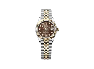 ROLEX Datejust 31mm Oystersteel & Yellow Gold 278273 "Champagne-colour"