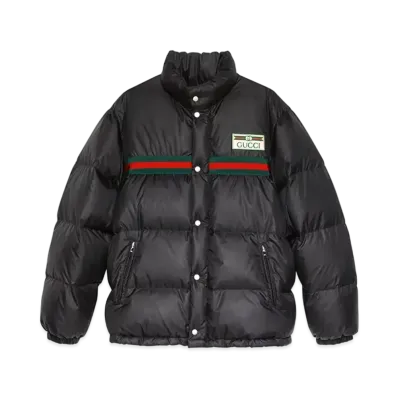 GUCCI Water Repellent Down Jacket "Black"