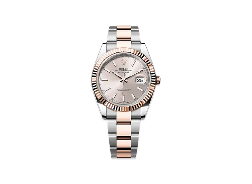 ROLEX Datejust 41 Oystersteel & Everose Gold "Everose Gold"