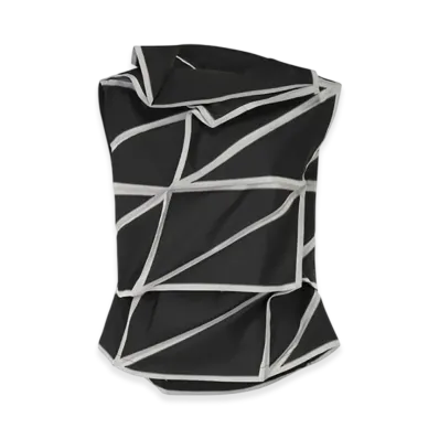 132 5. ISSEY MIYAKE No.5 Jacquard "Silver"