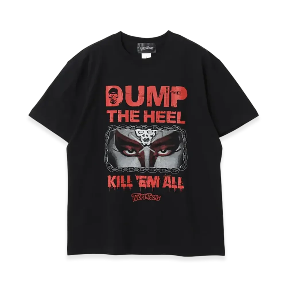 BEAMS x TWO PLATON x DUMP MATSUMOTO / DUMP THE HEEL T-Shirt "Black"