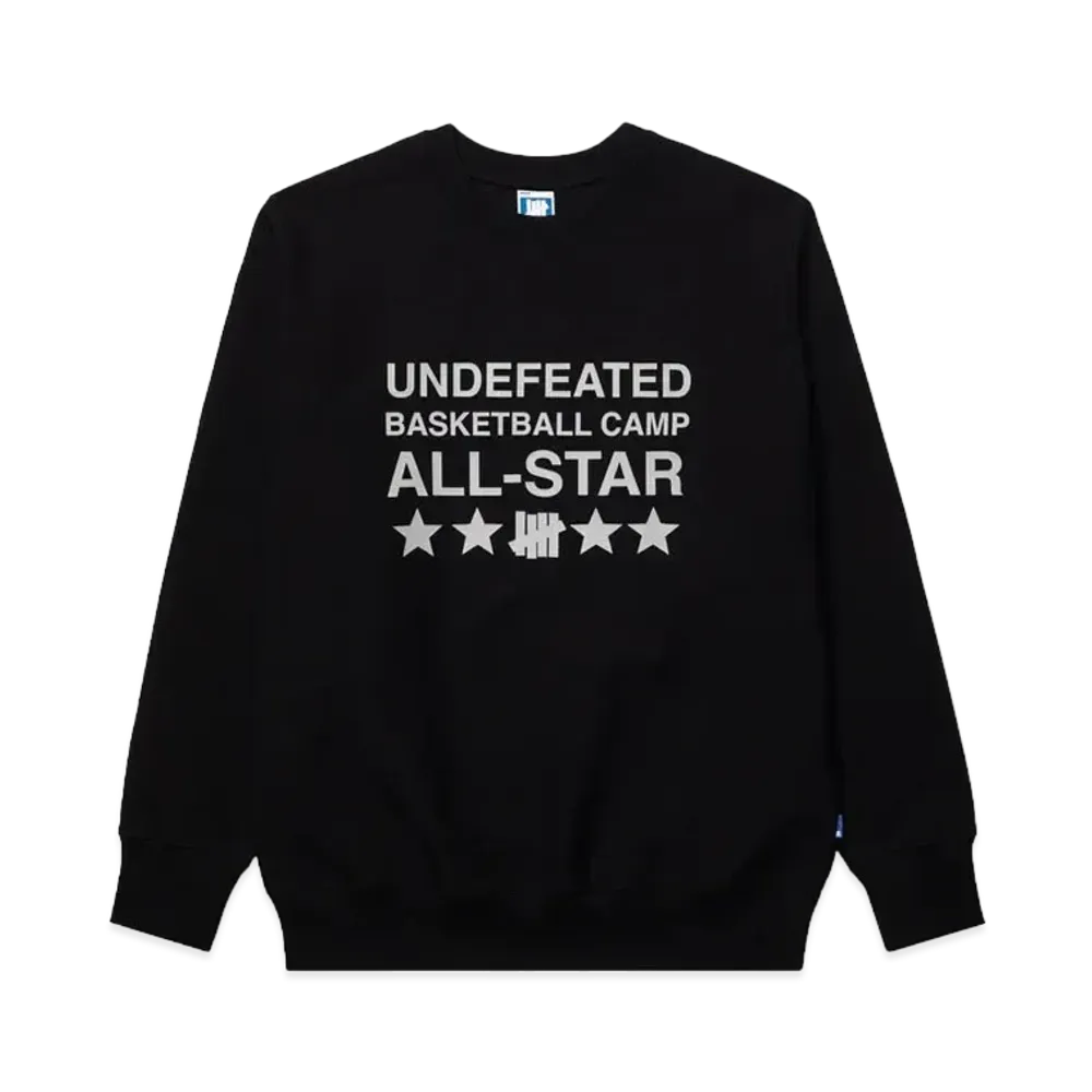 UNDEFEATED Camp Crewneck "Black"