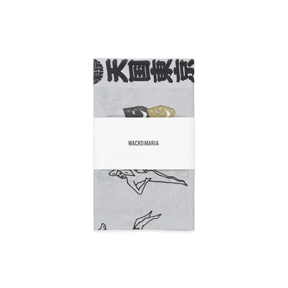 WACKO MARIA x Mizuno Some Kojo Tenugui "Gray"