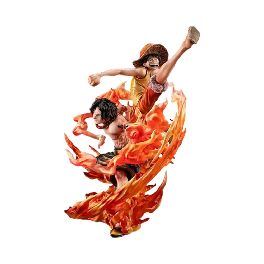 MegaHouse "Portrait.Of.Pirates" -ONE PIECE- NEO-MAXIMUM - Luffy & Ace Brothers' Bond 20th LIMITED Ver.