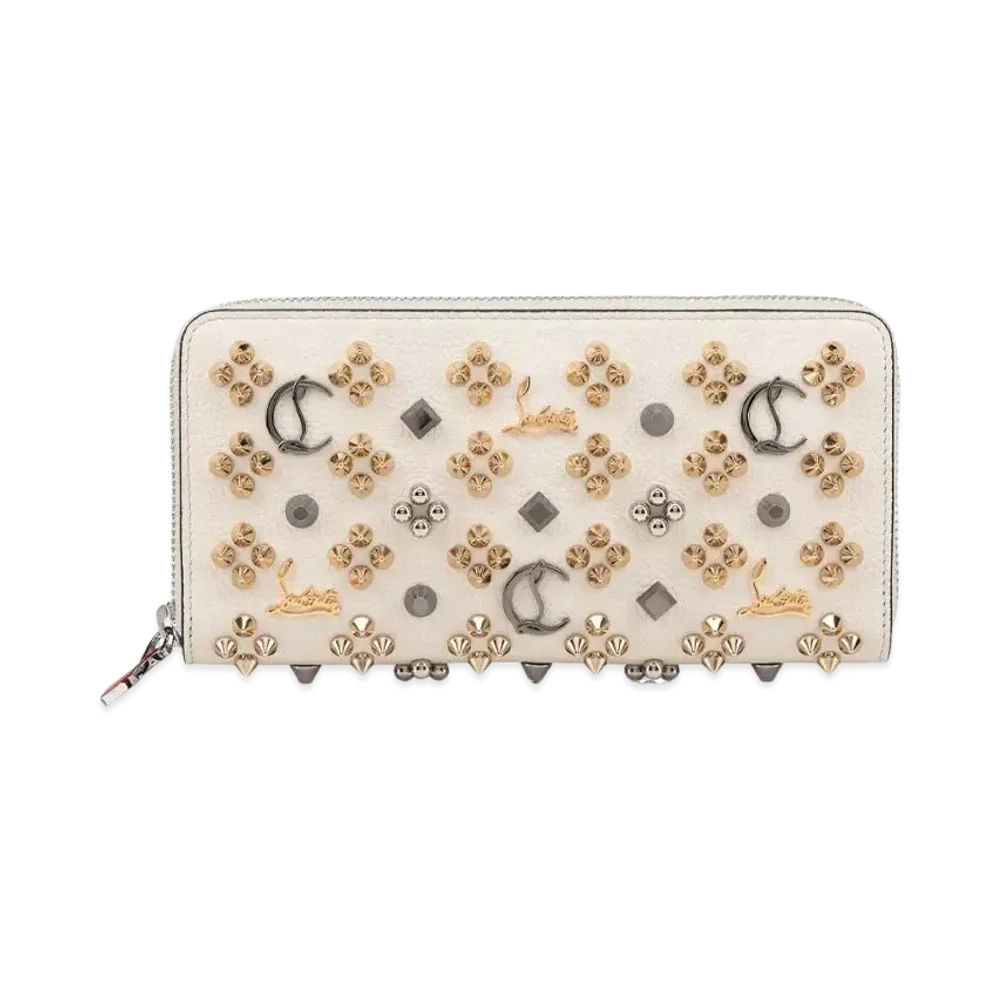Christian Louboutin Pnettone Wallet "Cream"