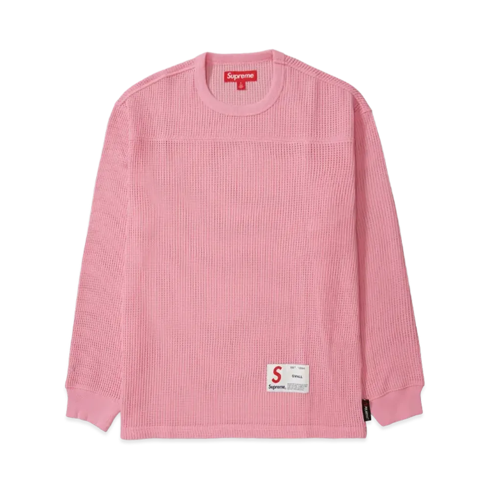 Supreme Polartec Mesh L/S Football Top "Pink"