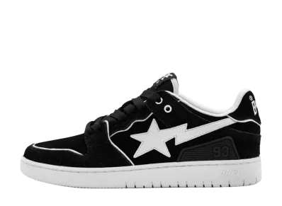 A BATHING APE Women's SK8 STA #2 "Black"