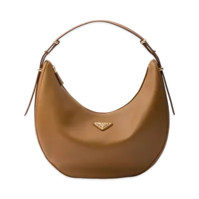 PRADA Large Leather Shoulder Bag
"Camel"