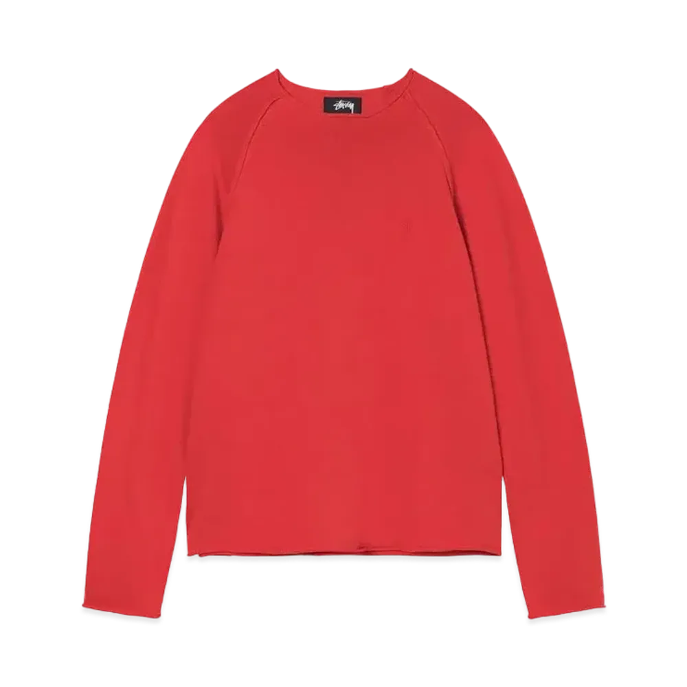 Stussy Exposed Seam Sweater "Red"