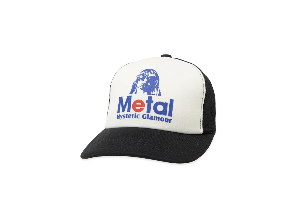 HYSTERIC GLAMOUR Metal Woman Mesh Cap "Black"