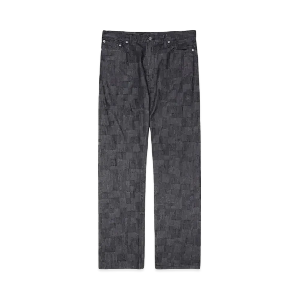 ANREALAGE AZ DENIM PANTS "BLACK"