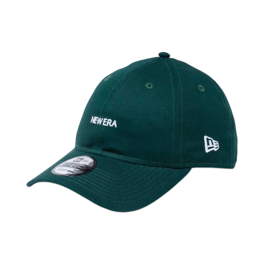 NEW ERA 9Thirty Cross Strap New Era Mini Logo Non Wash Cotton "Dark Green"