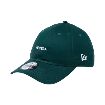NEW ERA 9Thirty Cross Strap New Era Mini Logo Non Wash Cotton "Dark Green"
