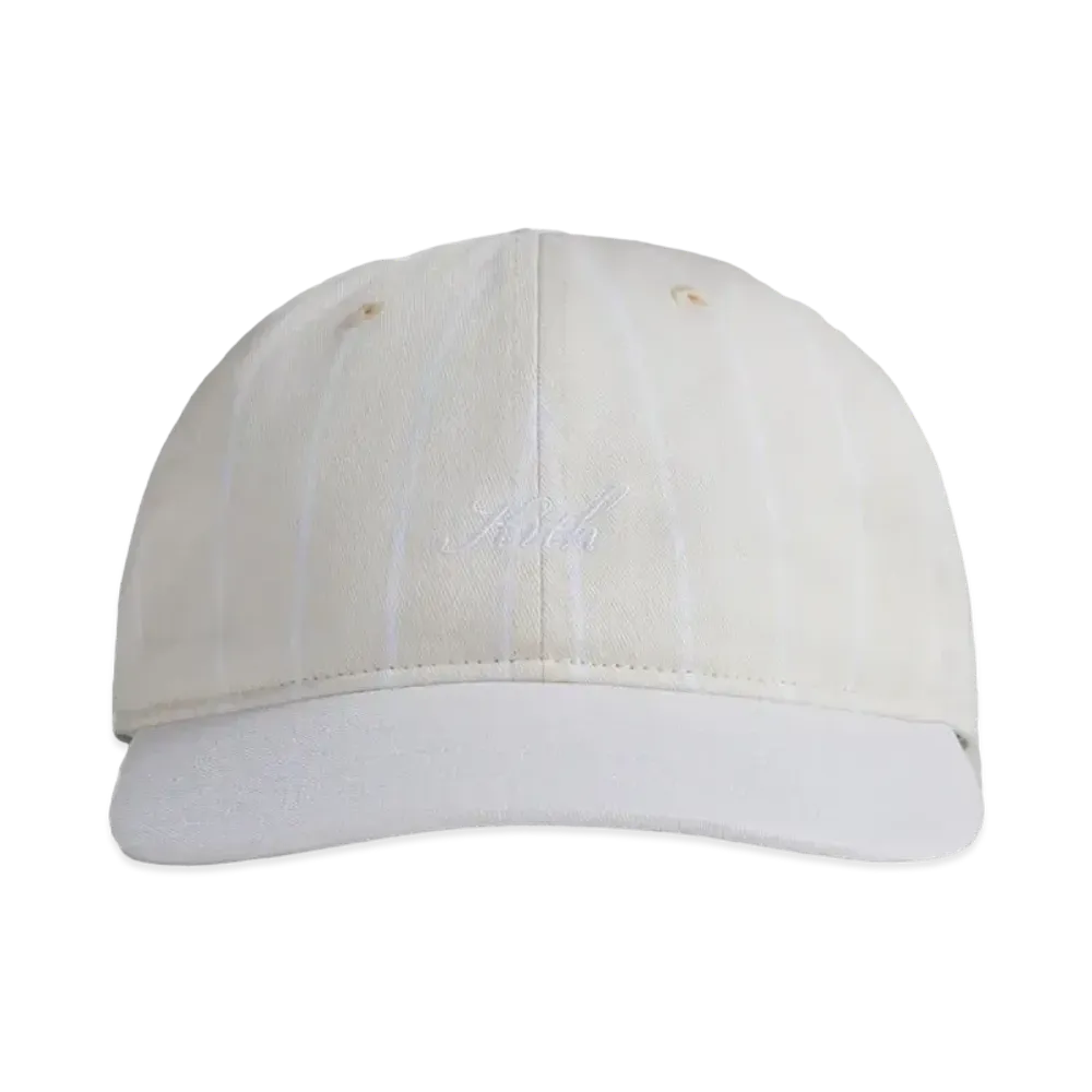 Kith Script Pinstripe Cap "Muslin"