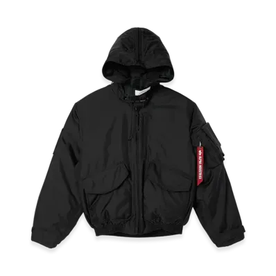 N.HOOLYWOOD TEST PRODUCT EXCHANGE SERVICE x ALPHA INDUSTRIES Military Blouson "Black"