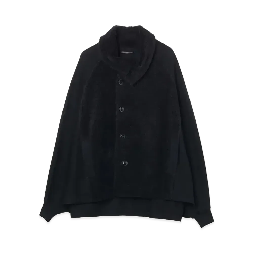 Yohji Yamamoto Y's POLYESTER BORE PONCHO "Black"