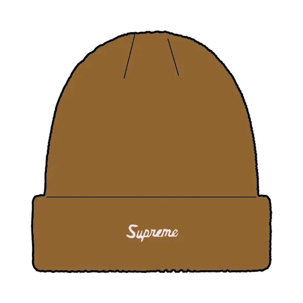 Supreme Loose Gauge Beanie (25FW)  "Tan"