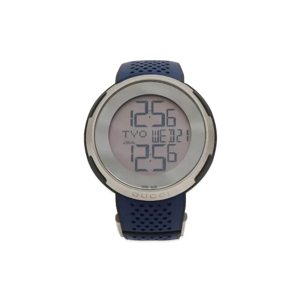 GUCCI I Gucci Sport XXL "Stainless Steel/Blue/Black"