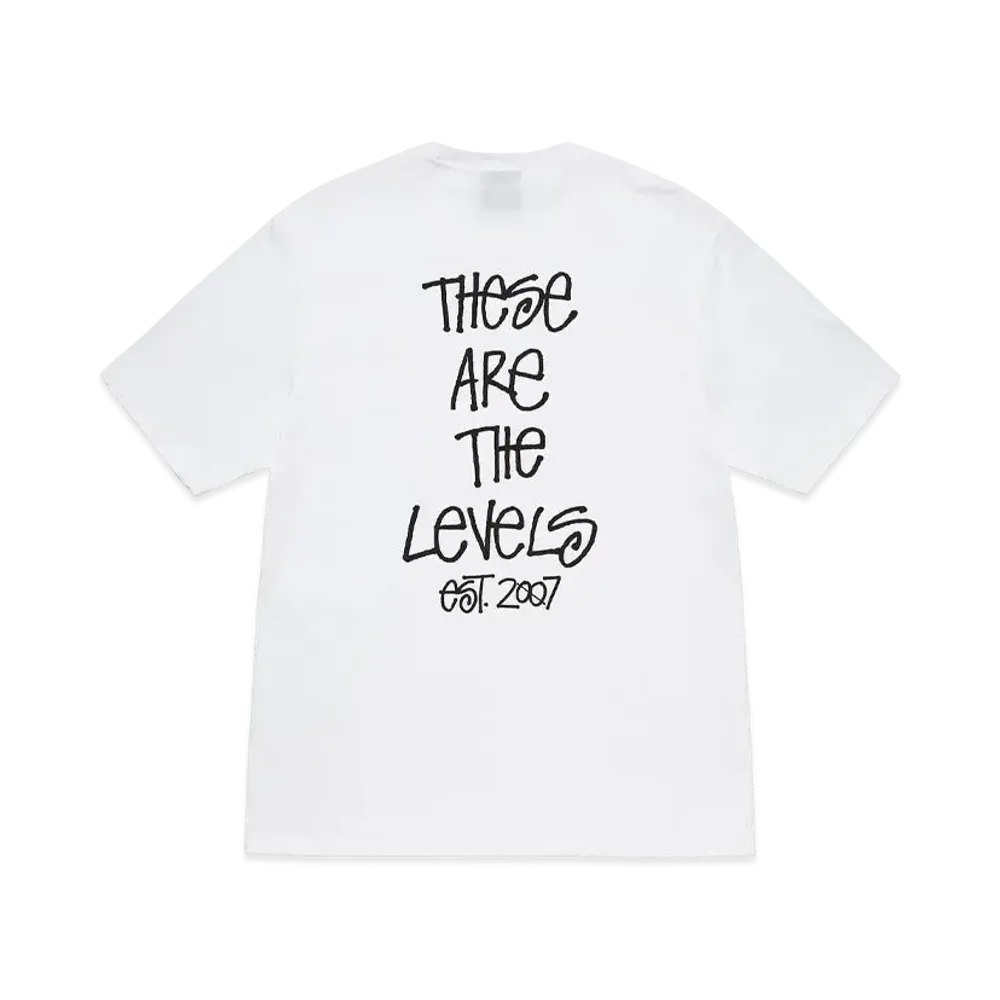 Stussy Level Tee "White"
