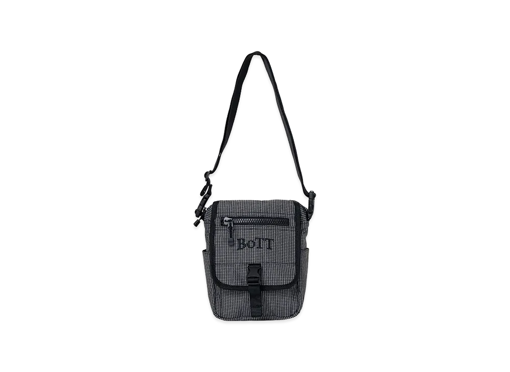 BoTT Contrast Ripstop Mini Shoulder Bag "Black"