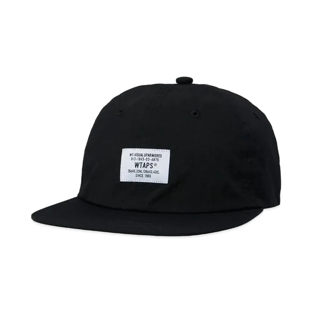 WTAPS T-6H 01 / Cap / Nylon. Tussah "Black"