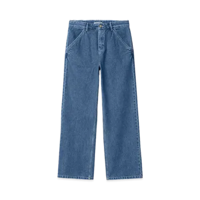 Carhartt WIP Women's Norco Denim Simple Pants "Blue Stone Washed"
