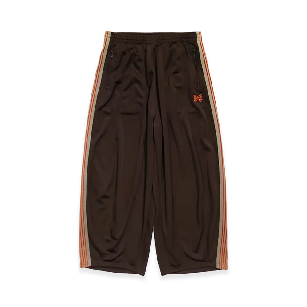 NEEDLES x STUDIOUS H.D. Track Pant - Poly Smooth "Brown"