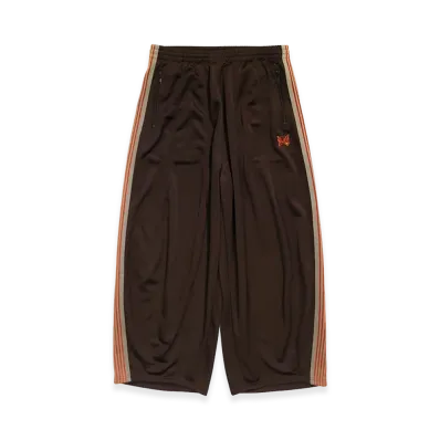 NEEDLES x STUDIOUS H.D. Track Pant - Poly Smooth "Brown"