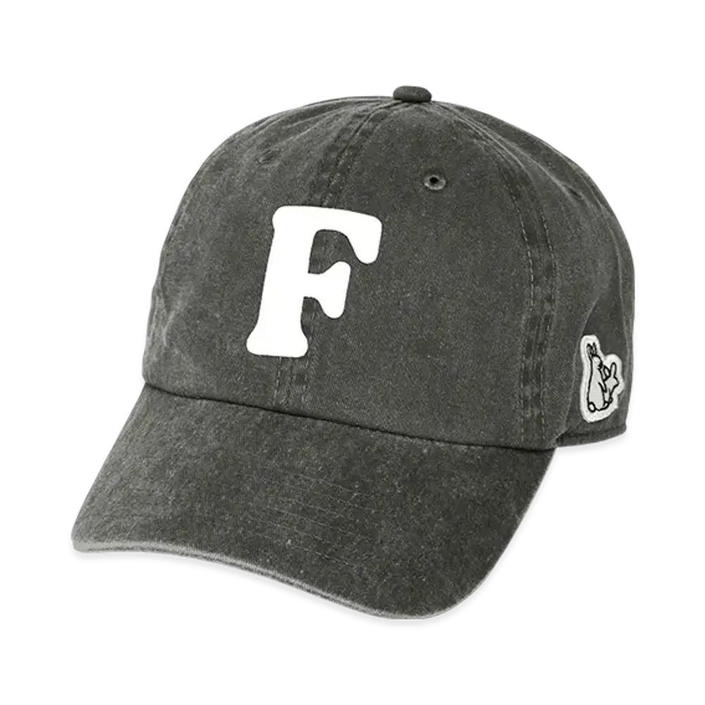 FR2 F Logo Garment Dye Cap "Black"