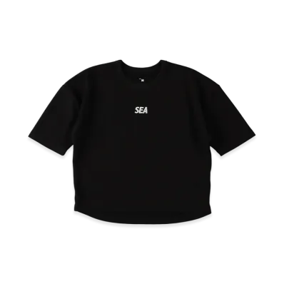 WIND AND SEA x SMOOTHY 70% Child S/S Tee "Black"