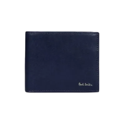 Paul Smith Vegetarian Bifold Wallet "Navy"