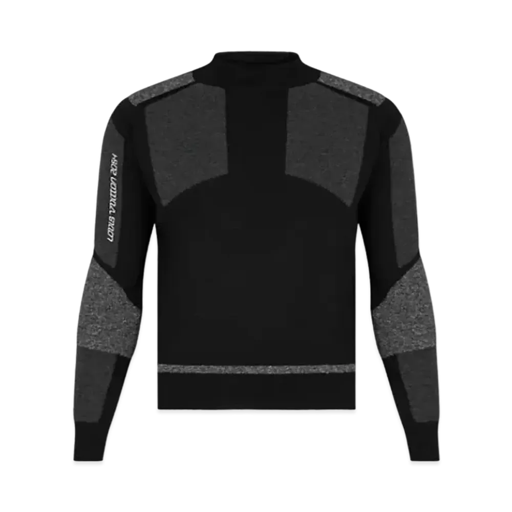 Louis Vuitton 2054 Patchwork Mock Neck