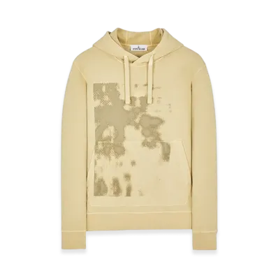 Stone Island 66660 Foam One Print and Embroidery - 23FW "Ecru"