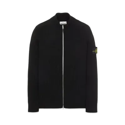 Stone Island 523C2 FULL RIB PURE WOOL "Black"