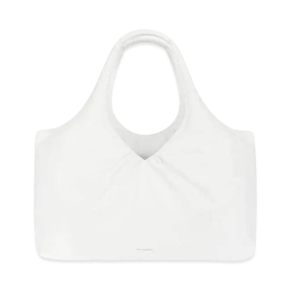 WE11DONE Padded Shopper Bag "White"