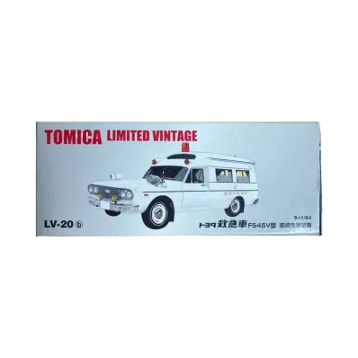 TOMYTEC "TOMICA LIMITED VINTAGE" 1/64 LV-20b Toyota Fs45V Type Ambulance
