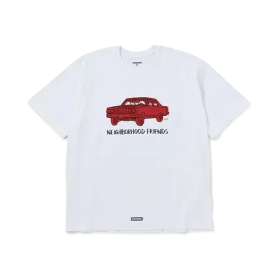 NEIGHBORHOOD NH . Tee SS-15 "White"