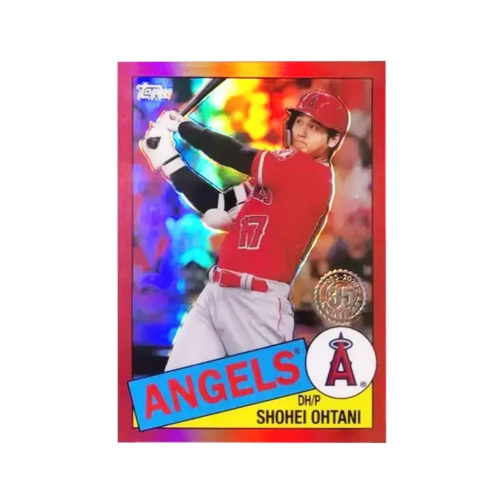 大谷翔平 レッド [/5 85TC-7](2020 トップス クローム)