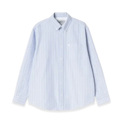Carhartt WIP L/S Kanan Shirt "Kanan Stripe/Bleach"