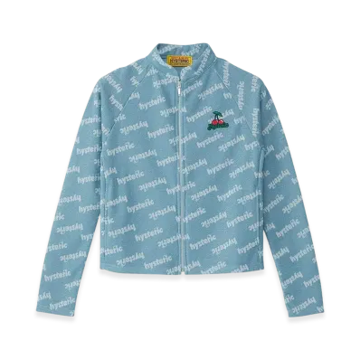 HYSTERIC GLAMOUR Cheery Embroidery Jacket "Blue"