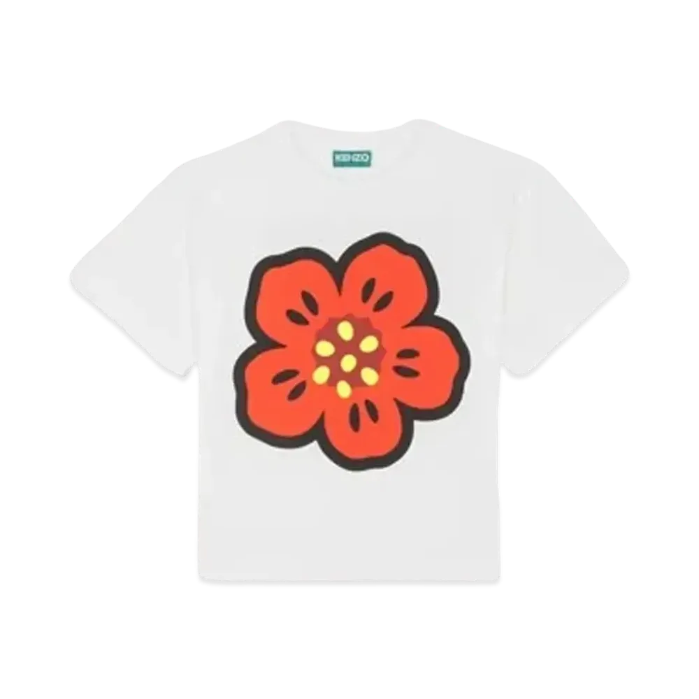 KENZO 'SAILOR' Cotton Print T-shirt "Off White"