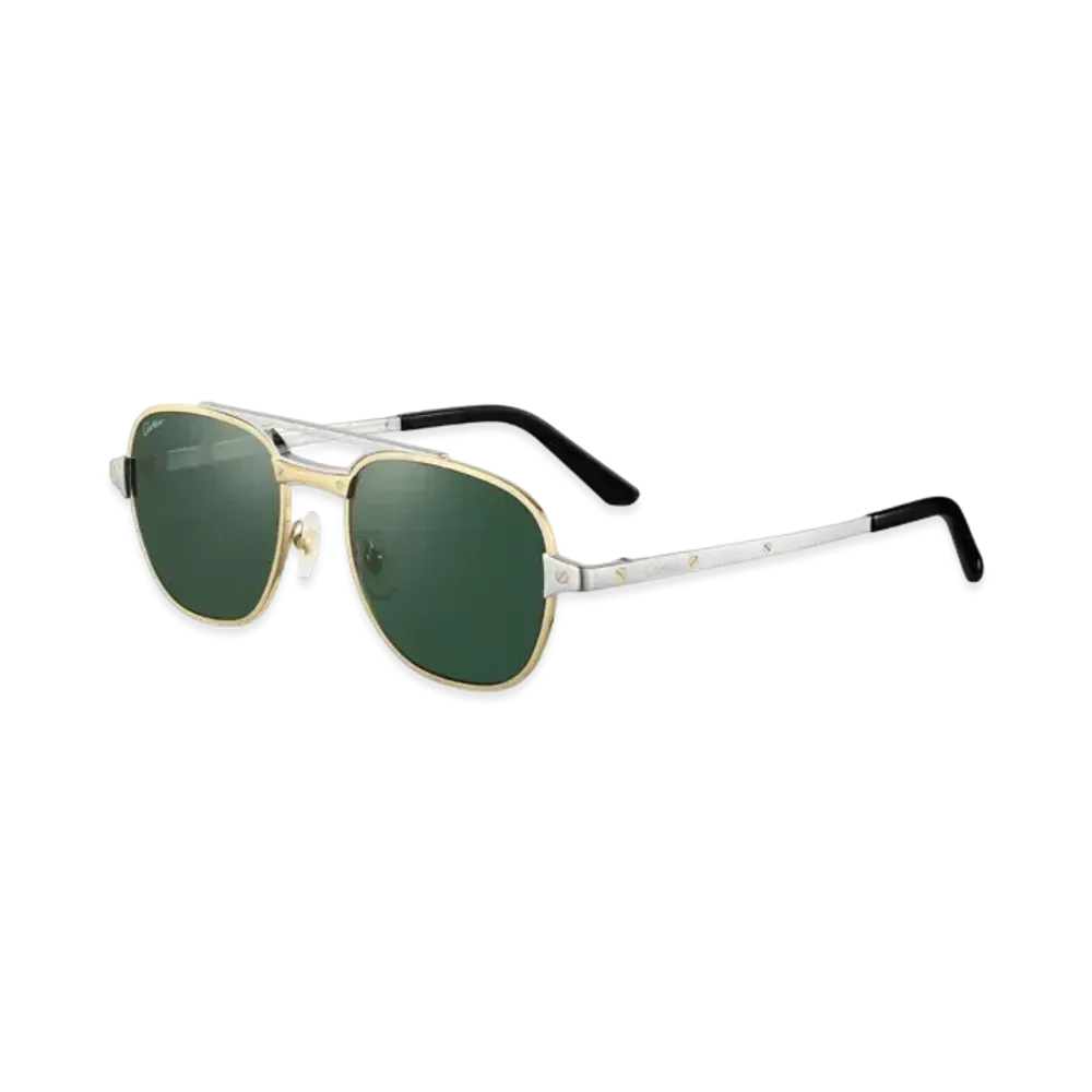 Cartier Santos de Cartier Sunglasses "Green"