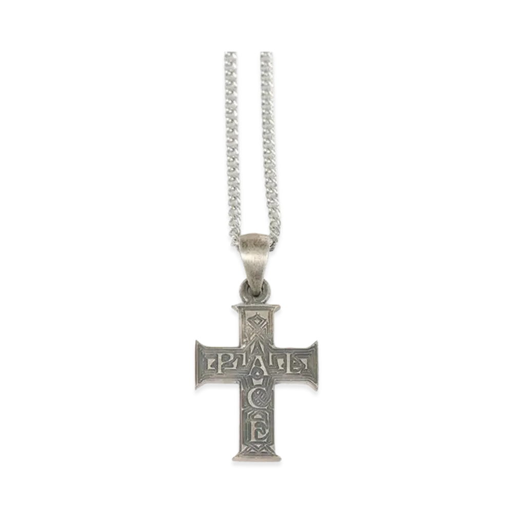 PALACE Cross Pendant "Silver"