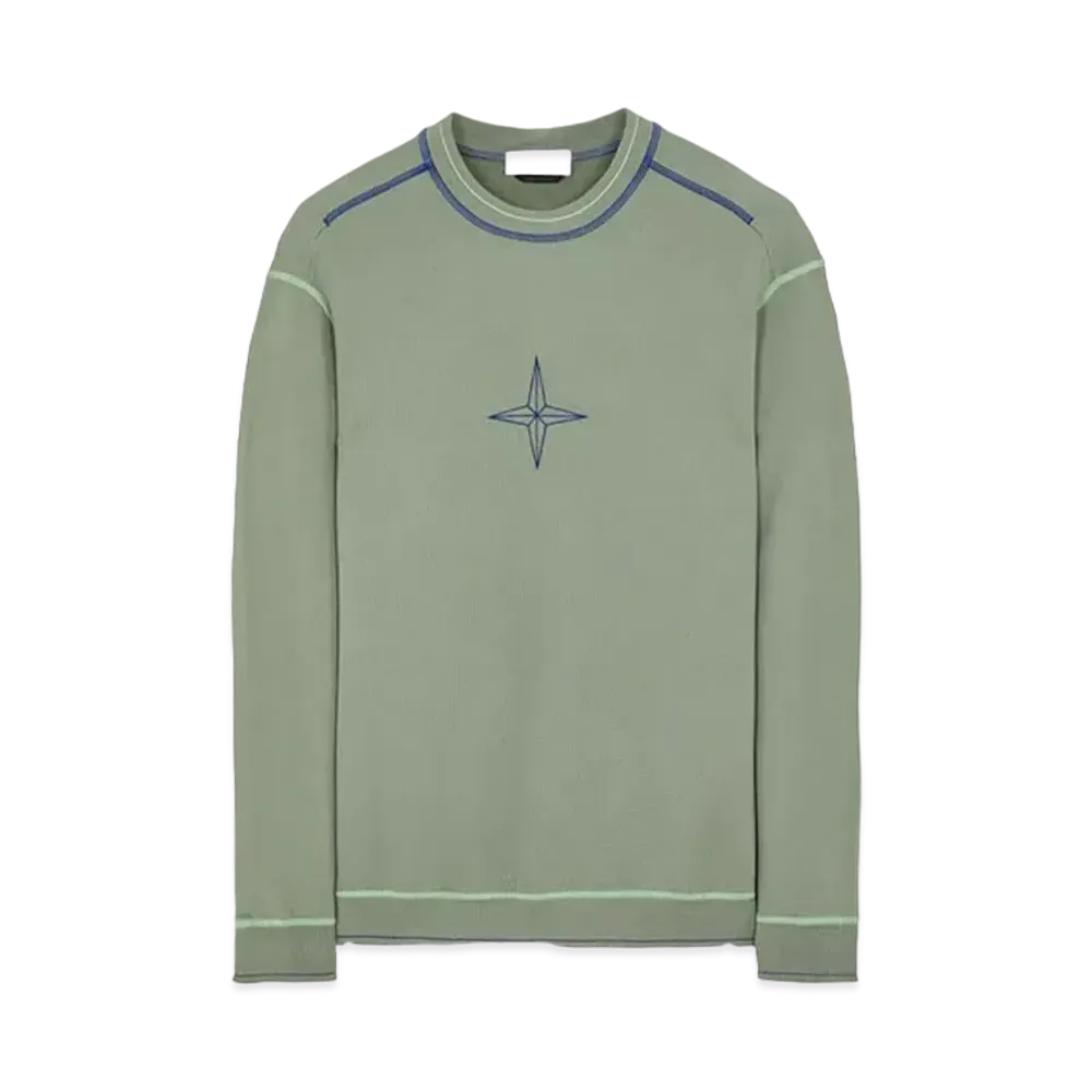 Stone Island Sweat 60778 "Sage Green"